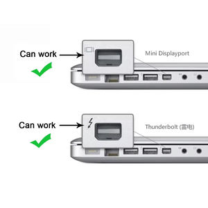 <span class=keywords><strong>Adaptador</strong></span> Mini DisplayPort <span class=keywords><strong>a</strong></span> <span class=keywords><strong>HDMI</strong></span> 1080P 4K 30Hz, Conversor Thunderbolt <span class=keywords><strong>2</strong></span> <span class=keywords><strong>a</strong></span> <span class=keywords><strong>HDMI</strong></span> para MacBook, Conexión Plug and <span class=keywords><strong>Play</strong></span>, Audio y Video - Product Image 3