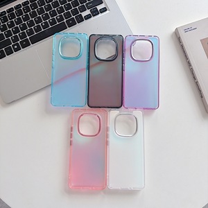 Custodia Sottile Trasparente Antiurto in TPU+Acrilico con Effetto Gradiente di Colore per Redmi Note 11 12 <span class=keywords><strong>13</strong></span> <span class=keywords><strong>Pro</strong></span> 4G 14 <span class=keywords><strong>Pro</strong></span>+ 5G - Product Image 2
