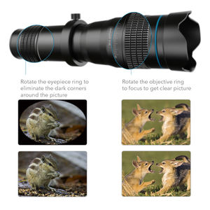 Apexel 전문 광학 휴대 전화 카메라 36x 줌 렌즈 망원경 아이폰 - Product Image 4