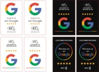 Tarjeta NFC de PVC con Diseño Personalizado, Tarjeta de Reseñas de Google, Tarjeta NFC para Reseñas de Google