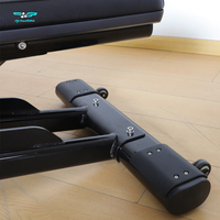 Banc de musculation professionnel multifonctionnel en métal, inclinable, réglable et pliable pour exercices de levage et de pression