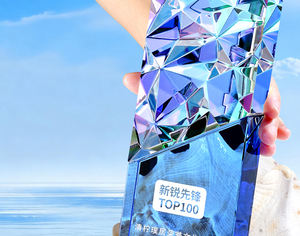 Trofeo de <span class=keywords><strong>Golf</strong></span> de cristal personalizado Diseño de madera Souvenir Proveedores Trofeo de baile Premios Fábrica Trofeo de cristal al por mayor - Product Image 5