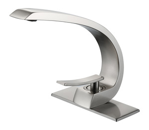 Brass Body <b>Brushed</b> Gold Cold <b>Hot</b> Bathroom Vanity Tap BF2606254 <b>Brushed</b> Gold Adds a Modern Touch to Your - Product Image 5