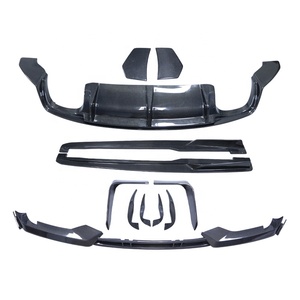 Pour <span class=keywords><strong>Audi</strong></span> Ttrs Style fibre de carbone Kit carrosserie pare-chocs avant pour <span class=keywords><strong>Audi</strong></span> Tt <span class=keywords><strong>Tts</strong></span> 2015 <span class=keywords><strong>2016</strong></span> 2017 2018 - Product Image 6