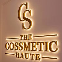 Enseigne personnalisée en lettres LED rétroéclairées en acier inoxydable avec logo miroir doré pour les magasins de détail, les halls d'hôtels, les enseignes murales intérieures