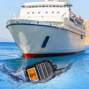 Radio VHF portable marine récente RS-25M, talkie-walkie émetteur-récepteur, étanche, radio bidirectionnelle sans fil, interphone pour bateaux, navires - Product Image 2