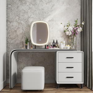 grey corner dressing table LULI Fama: Halter Neck Cut Out Long Dress (L828G72-111) L main image 1