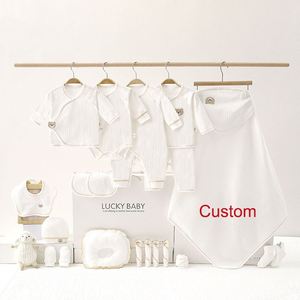 Set regalo di abbigliamento personalizzato all'ingrosso di fabbrica <span class=keywords><strong>per</strong></span> bambini 10 pezzi di vestiti <span class=keywords><strong>per</strong></span> neonati e neonati 100% tutine <span class=keywords><strong>per</strong></span> bambini in cotone biologico - Product Image 2