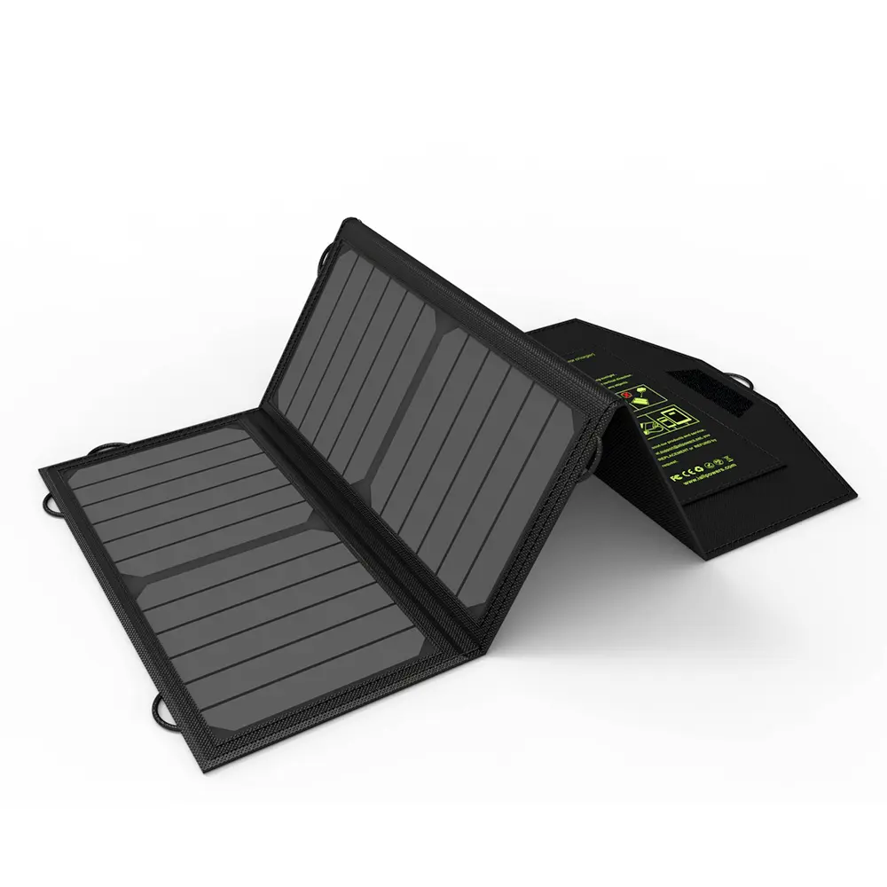 5V21W Opvouwbare Draagbare Zonnepaneel Rugzak Solar Charger Papier Voor Outdoor Actitives
