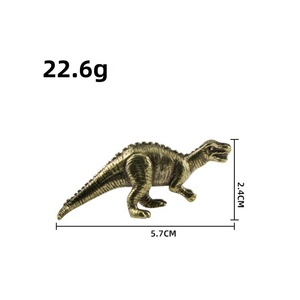 Brass Crafts <strong>Simulation</strong> <strong>Dinosaur</strong> <strong>Statue</strong> Home <strong>Dinosaur</strong> Ornaments Brass Toys. - Product Image 3