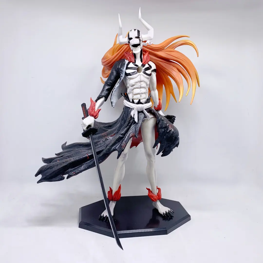 33CM Tokoh Anime BLEACH Kurosaki Ichigo Mainan Koleksi Dekorasi Model Karakter Anime Action Figure