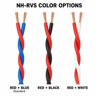 Cable de Señal de Par Trenzado Resistente al Fuego NH-RVS 300/300V, IEC 60331, Cobre Revestido de Mica para Sistemas de Control de Seguridad y Alarma contra Incendios