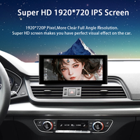 Qualcomm 8G 128G Android14 10.25 pouces Carplay AUTO pour AUDI 2018-2022 Q5 Q5L Lecteurs vidéo de voiture GPS Navigation Écran intelligent