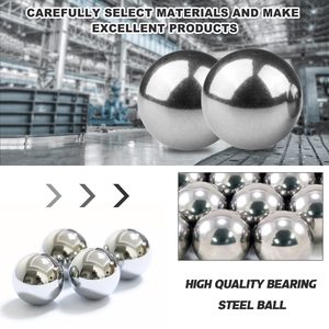 Bola de acero cromado SAIGE G100, bolas de acero inoxidable de 5mm, esfera de rodamiento de rodillos de <span class=keywords><strong>Metal</strong></span> sólido para materiales de construcción, la más alta calidad - Product Image 2
