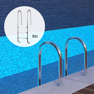 <span class=keywords><strong>Échelle</strong></span> de <span class=keywords><strong>piscine</strong></span> antidérapante en acier inoxydable 304-Main courante robuste et facile à installer pour <span class=keywords><strong>piscine</strong></span> résidentielle hors sol - Product Image 2