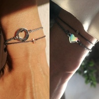 2023 Meilleur cadeau de couple Bijoux assortis à la mode Bracelet Love You longue distance pour les couples