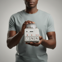Prises françaises à trois sorties JINAO JA-RB003, interrupteurs, indice de protection IP54, 16A, 220-230V, utilisation intérieure/extérieure/Transmission d'énergie électrique