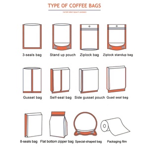 Sacchetti per Imballaggio Alimentare Personalizzati con Logo e Stampa, Buste Stand-up per Snack, Popcorn, Patatine, <span class=keywords><strong>Biscotti</strong></span>, Spezie, Tè alle Erbe - Product Image 4