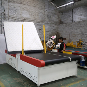 Tondeuse industrielle en latex pour matelas de lit Rapper Zipper Thermoscelling Machine à coudre entièrement automatique - Product Image 2
