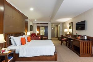 Juegos de muebles de dormitorio de hotel de cinco estrellas Fabricante de muebles de hospitalidad comercial <span class=keywords><strong>Suministros</strong></span> de habitación de hotel de madera para apartamento - Product Image 5