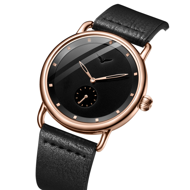 Original Onola 3805 Hot Sale Mens Classic Quartz Analog Watches Male Clock Luxury Leather Strap Minimalist Wrist Watch for Men