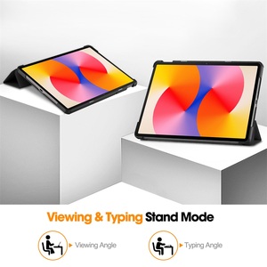 Custodia personalizzata in similpelle PU con supporto <span class=keywords><strong>per</strong></span> <span class=keywords><strong>tablet</strong></span> <span class=keywords><strong>Huawei</strong></span> MatePad SE 11 2024, magnetica e pieghevole. - Product Image 4