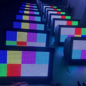 960 LED RGB Luces estroboscópicas que cambian de color Barra controlada por sonido de 8 etapas para transmisión en vivo Ambiente de habitación Modo DMX512 - Product Image 2