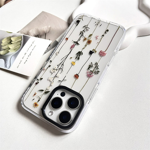 Mùa Xuân cây nho hoa TPU điện thoại trường hợp đối với iPhone 17 16 Pro Max 15 14 13 12 11 bảo vệ bìa chất lượng đảm bảo - Product Image 2
