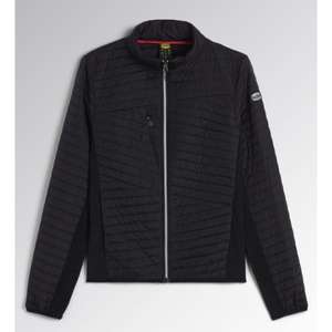 Diadora ยูทิลิตี้-702.179460-80013/S แจ็คเก็ตสีดำที่มีแสงพิเศษ padding และยืดแทรกที่ด้านข้างและใต้วงแขน - Product Image 1