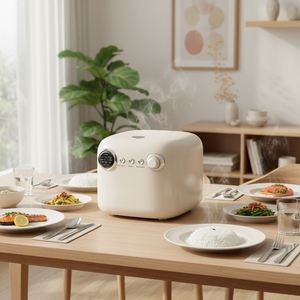 Cuiseur à riz Healthy Choice à faible teneur en sucre, contrôle intelligent du diabète, cuisson automatique, cuiseur à riz économe en énergie pour les personnes suivant une régime alimentaire - Product Image 1