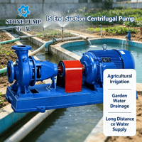 Pompe centrifuge à aspiration axiale IS à étage unique, stable et à faible bruit, pour l'alimentation en eau des usines