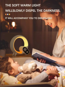 โคมไฟนอนหลับ Smart Baby White Noise พร้อมไฟ LED สร้างบรรยากาศสีสัน สำหรับห้องนอนเด็กและโต๊ะข้างเตียง - Product Image 3
