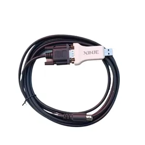 Xinje PLC 오리지널 USB-COM 모듈 RS232 서보 드라이버 DB9F 프로그램 디버깅 다운로드 케이블