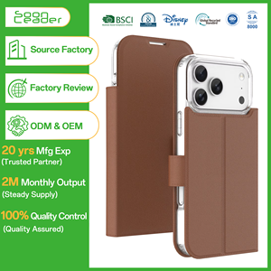 2025 Wholesale Factory High Bulk Leather <strong>Mobile</strong> Phone Accessories Wallet <strong>Bag</strong> Business Style - Product Image 1