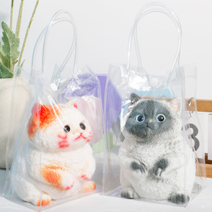 <span class=keywords><strong>Gato</strong></span> Squishy Hecho a Mano, Juguete Antiestrés, Regalo Perfecto para Relajación y Diversión, Llavero - Product Image 3