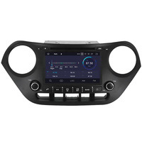 Autoradio PX6 Android 10.0, 4 go/64 go, navigation GPS, dvd, BT, unité centrale, lecteur multimédia Audio/stéréo, vidéo, pour voiture i10 Grand I10 (2013, 2018)