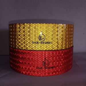 Tùy chỉnh in logo dính E21 104r-002881 lăng trụ phản chiếu tấm 5 năm wres phản chiếu conspicuity Băng" - Product Image 6