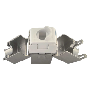 Cat6A <span class=keywords><strong>Keystone</strong></span> Jack 180 toolless <span class=keywords><strong>FTP</strong></span> nối mô-đun RJ45 mạ vàng lá chắn cat6A Mạng mô-đun viễn thông các bộ phận - Product Image 4