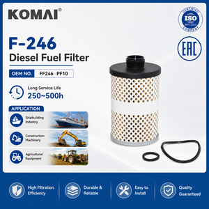 ไส้กรองน้ำมันดีเซล KOMAI FF246 PF10 P550674 สำหรับรถขุดและรถบรรทุก - Product Image 1