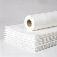 Pabrik Grosir Kain Nonwoven Spunbond PP Bahan Baku Putih 50-70gsm untuk Pegas Sofa