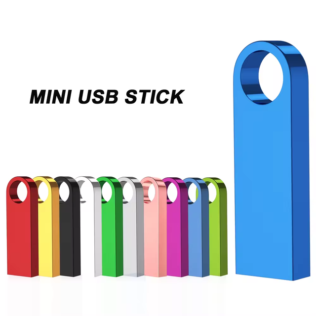 Personalized 64gb 128gb 1tb 2tb Mini Metal Drive USB Flash Memory USB Flash Drive for Promotional
