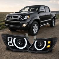 YU GUANG pour Toyota Hilux VIGO 2008 2011 Phares LED Avant Améliorés Accessoires Auto Projecteurs de Phares LED