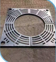 Grille décorative pour arbre en acier au carbone découpée au laser sur mesure, protection de trou d'arbre ronde pour aménagement paysager de jardin