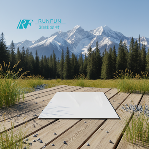 Panneau mural composite en PRF haute résistance, plaque en <span class=keywords><strong>fibre</strong></span> <span class=keywords><strong>de</strong></span> <span class=keywords><strong>verre</strong></span> pour remorque alimentaire mobile, véhicule <span class=keywords><strong>de</strong></span> transport commercial - Product Image 2