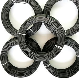 Alambre de Amarre con Recubrimiento de PVC Aislante de Fábrica, Alambre Metálico Envuelto en Plástico Antioxidante para Atar Plantas y Construcción - Product Image 1