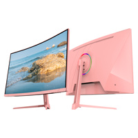 Moniteur de jeu incurvé 27 pouces 25601440 2K 180Hz Taux de rafraîchissement élevé 1ms VA HDR10 FreeSync Sans cadre Large gamme de couleurs Moniteur PC
