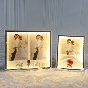 Giảm Thuế quan bán buôn Hot Bán Led gương acrylic tùy chỉnh led decoracion khung ảnh bảng ánh sáng - Product Image 3