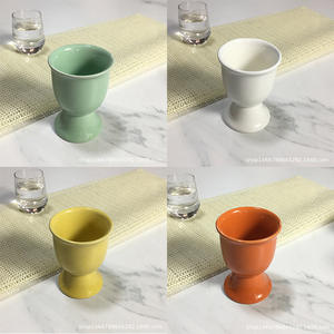 Portabuovo in ceramica portabicchieri in porcellana cucina bollita per colazione facile da pulire ricordi d'infanzia KitchenEaster portauovo, coppa uovo di Pasqua - Product Image 3