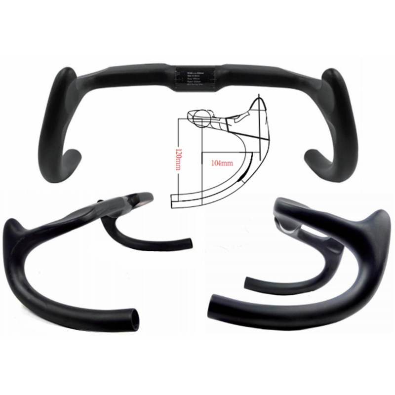 H23 Sprint 330MM Lightweight Carbon Cycling Handlebar