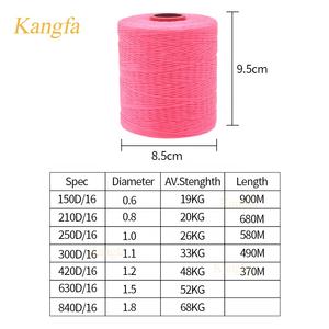 150D/16 400g deri ayakkabı dikiş mumlu düz balmumu kordon Polyester örgülü iplik - Product Image 3